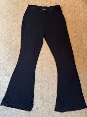 ASOS Design black flare pants petite